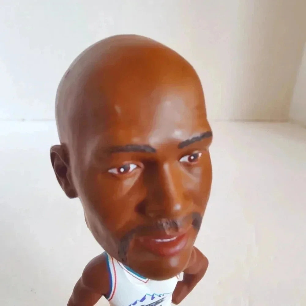 2001 Upper Deck Byron Russell Bobblehead Figure, #3 Jazz, VGC